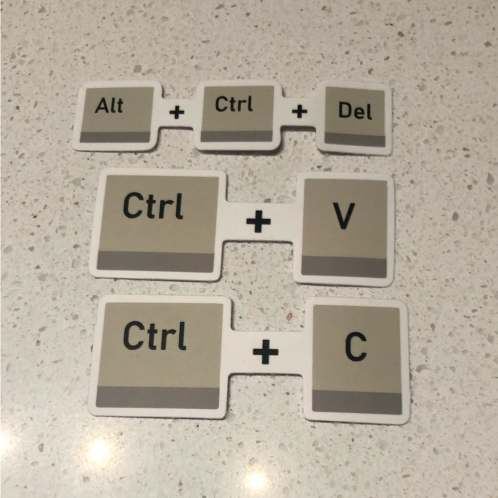 NWT - Computer Shortcut Decal Stickers (Bundle Option to Save)